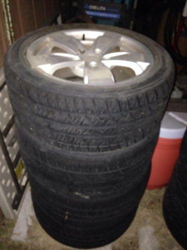 04-06 Pontiac GTO LS1 LS2 OEM Set of 4 Wheels and Tires 17