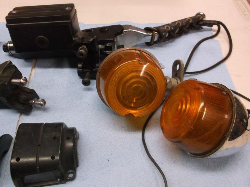 HARLEY DAVIDSON STOCK BLACK SWITCH HOUSINGS WITH ALL HARDWARE INCLUDES EXTRAS, US $100.00, image 3