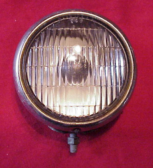 Vintage 1940-50s truck auto guide brand 5 inch sealed fog lamp foglamp 2025-a