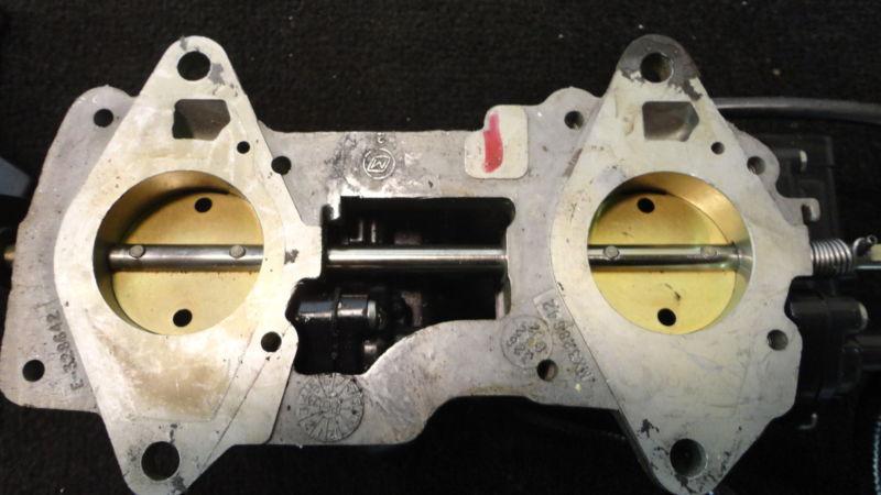 Port throttle body assy #0437994 for 1996 johnson 130hp looper outboard