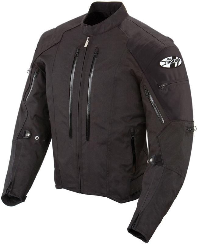 Joe rocket black mens atomic 4.0 riding jacket 4xl
