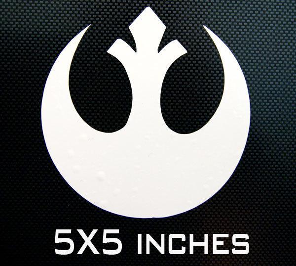 Star wars rebel alliance vinyl sticker decal car laptop