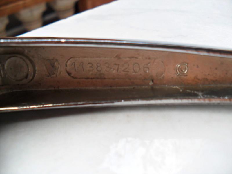 VW DOOR HANDLE CHROMED NON LOCKING ZWITTER SPLIT OVAL BUG KÄFER OVALI, US $90.00, image 3