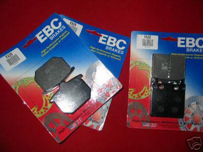75-79 gl1000 gl1000l ebc fa29 & fa32 3 brake pad set 