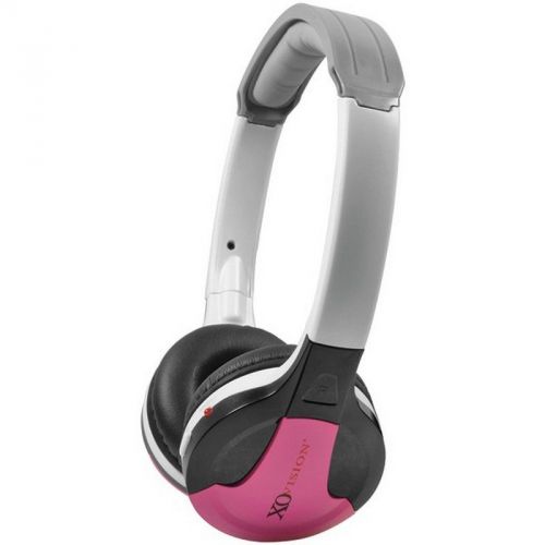 Xovision shagir630p ir wireless foldable headphones (pink)