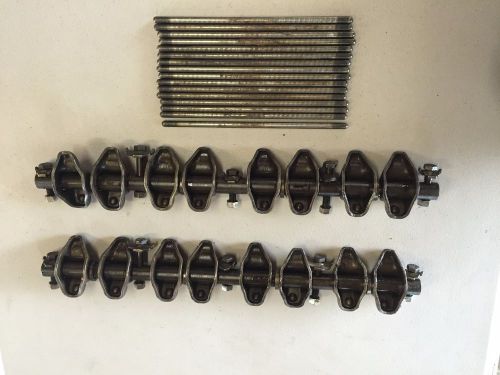 Dodge rocker arm assembly arms 383 400 413 440 shafts  with pushrods mopar