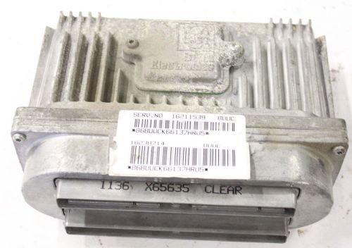 1996 oldsmobile cutlass 3.1l 2 door oem engine computer ecm ecu 16211539 buuc