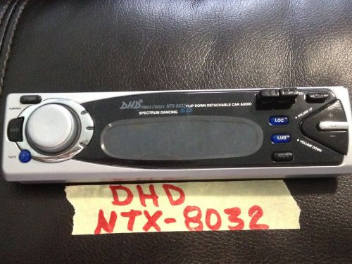 DHD  CASSETTE RADIO FACEPLATE ONLY MODEL NTX-8032  NTX8032 TESTED GOOD GUARANTEE, US $25.00, image 1