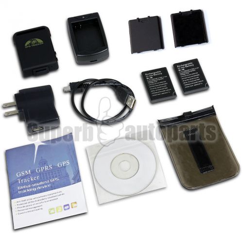 Mini real time car vehicle bike gps gsm gprs tracer system tracker device sms