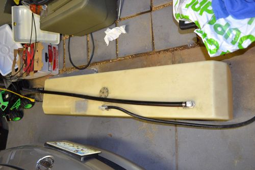 Plastic 20-22 gallon  boat fuel  tank ,hoses ,fittings