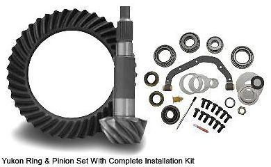 New high performance yukon ring &amp; pinion gear set fits ford f series 10.25" 4.56
