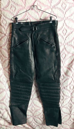 Women's leather riding pants, akito, size us 34