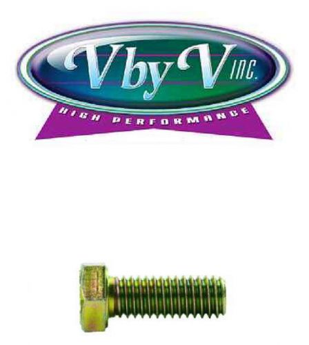 1/2"-13 x 1-1/4" grade 8 yellow zinc finish hex cap screw bolts (25-pcs) each