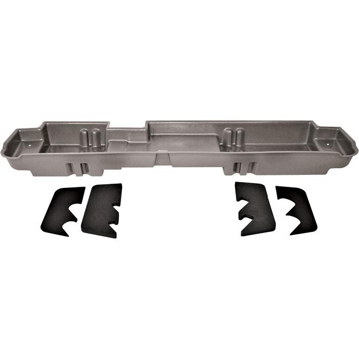 Du-ha truck storage ford f350 s-duty crew cab 08-10 w/60/40 bench seat gray