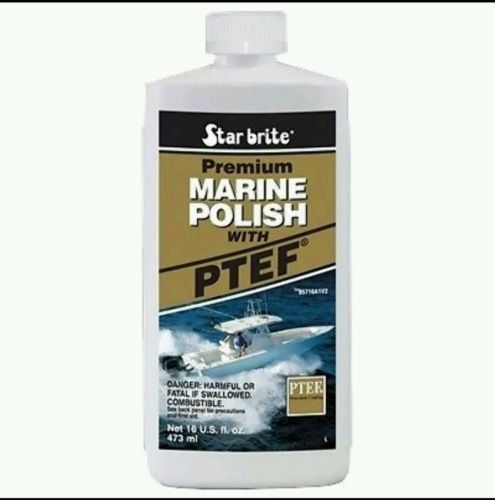 Star brite premium marine polish with ptef 85716pw 16 fl. oz.