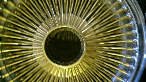 (2) 15x7 daytons fwd gold centers