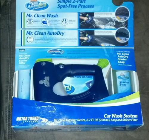 Mr clean auto dry car wash starter kit