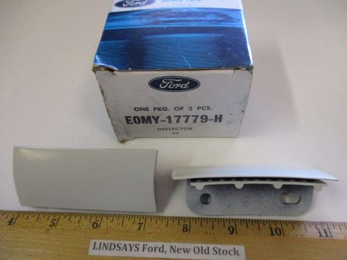 2 pcs ford 1980/1987 mercury marquis "deflector" (front bumper stone) cover clip