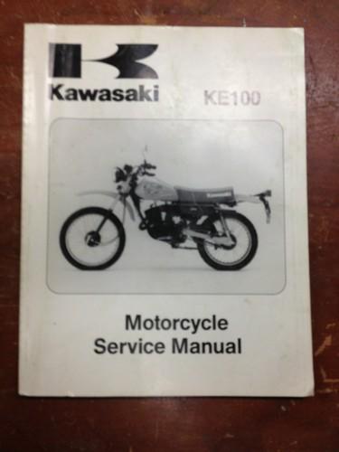 Kawasaki ke100 service manual
