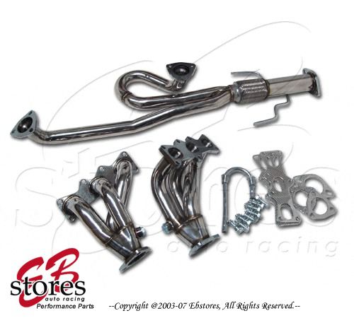 Performance header mazda mx6 ford probe 1993-97 v6 2.5l