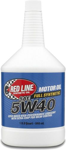 Red line 5w40 motor oil 1 qt