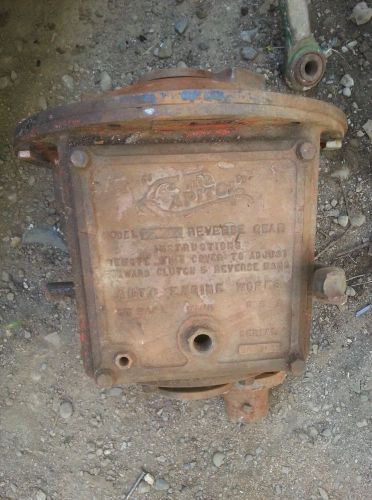 The &#039;capital&#039; vintage reversing gear auto engine works st. paul minn