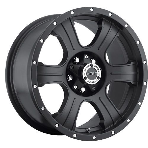 18x8.5 matte black v-tec assassin 5x5 +0 rims atturo trail blade mt 275/65/18