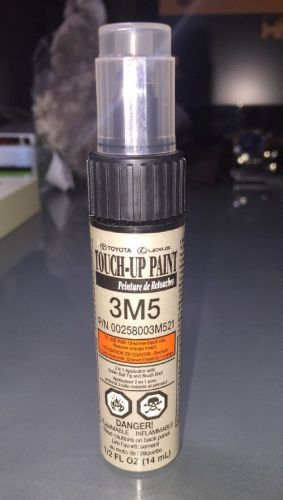 Genuine toyota touch up paint 1/2 oz pen &amp; brush 3m5 sandrift metallic