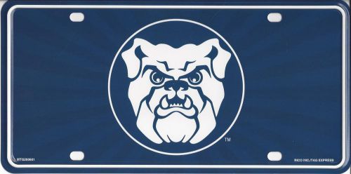 Butler bulldogs metal license plate - mtg200601