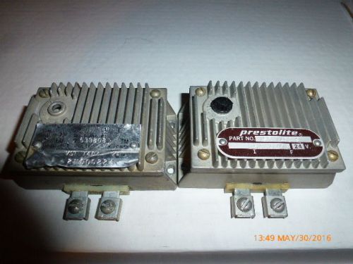 2 prestolite 28 volt voltage regulators vsf 7403-s cessna beechcraft piper