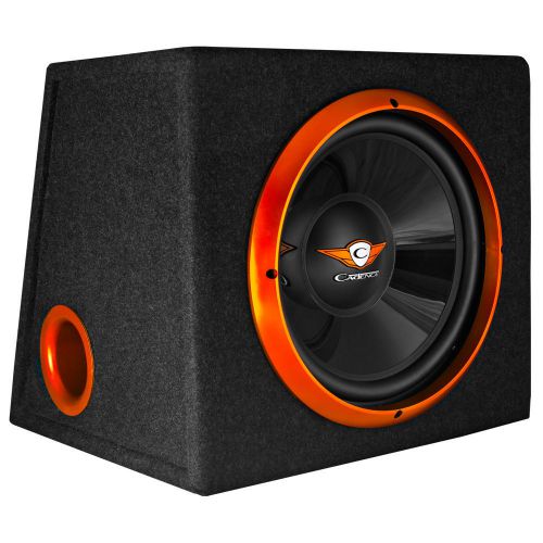 New! cadence fxb12ca 500w single 12" fxb series amplified subwoofer enclosure