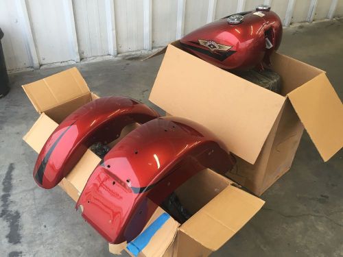 Harley davidson tank and fenders