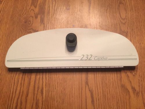 Rinker captiva 232 glove box door w/ latch 15" x 4 1/2" parts boat windshield