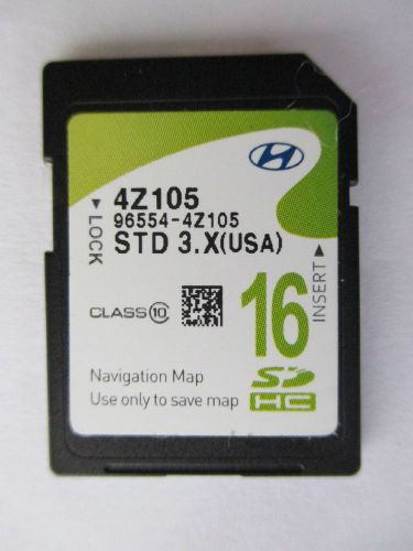 New 2012 2015 hyundai santa fe navigation sd card map 96554-4z105 oem gps chip