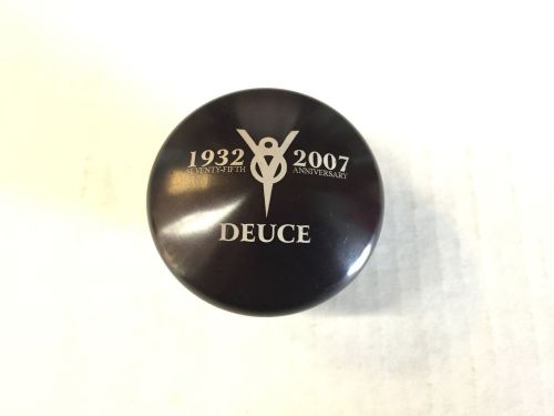1932-2007 deuce 75th anniversary black  gennie shifter knob hot rod rat rod