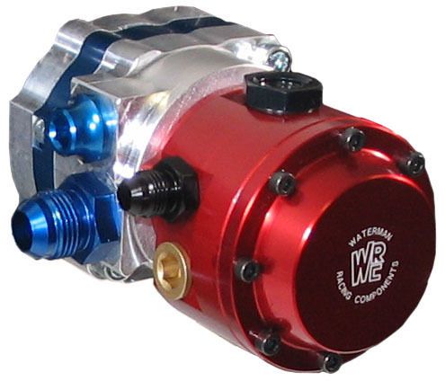 Waterman fuel &amp; kse power steering pump,wrc sprint car gear,midget,racing,.700