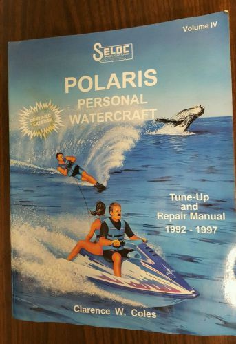 Seloc shop service repair manual 92-97 polaris pwc 045-4