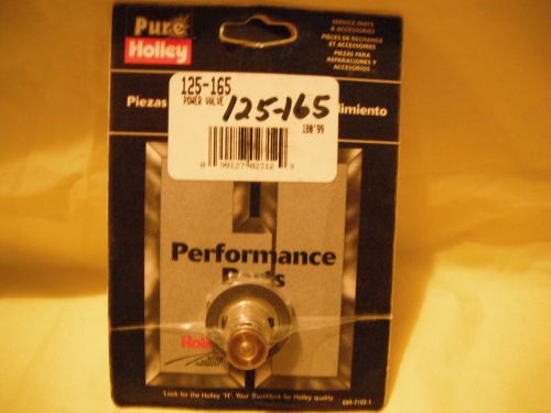 Holley #  125-165 power valve