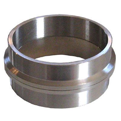 3.0" (76mm) mild steel v-band, v-bolt, exhaust clamp rings (set of two)