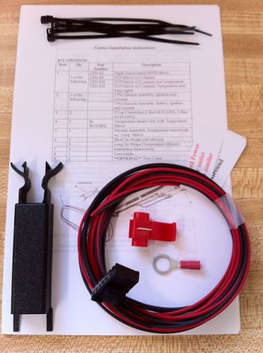 Gentex genk 5,5a or 177 &amp; donnelly 7 pin autodim w / w/o compass mirror harness