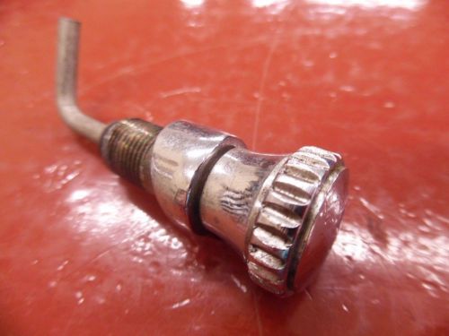 Nos 1930 's gm chrome  wiper switch control knob assembly 35 36 37 38 39