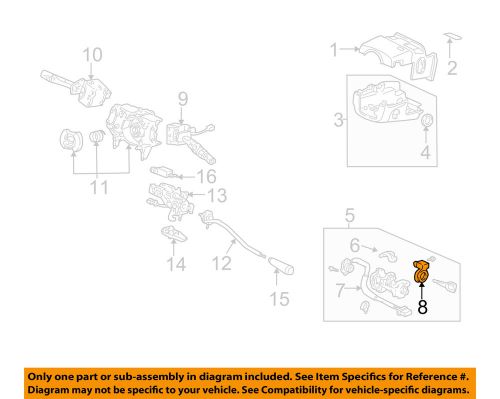 Honda oem 03-04 pilot anti-theft-ignition immobilizer module 39730s9va01