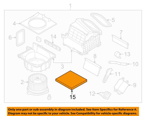Nissan oem 09-14 370z-cabin air filter b72771ea0b