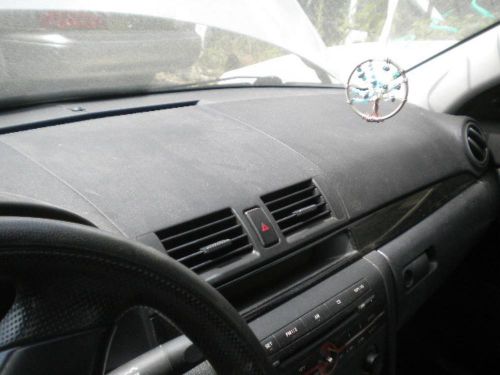 04 05 06 07 08 09 mazda 3 r right passenger dash air bag, w/ dash pad, black