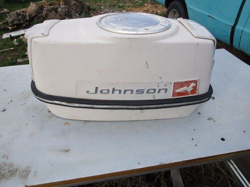 1960 johnson 40 outboard motor cover cowl cowling shroud  lqqk!