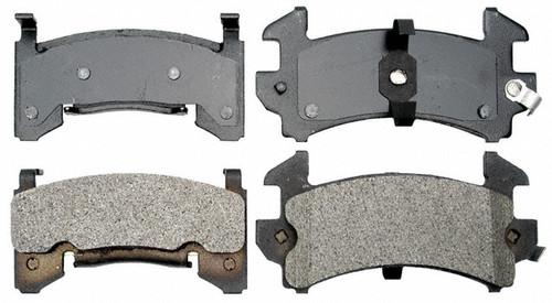 Acdelco durastop 17d988m brake pad or shoe, front-semi metallic brake pad