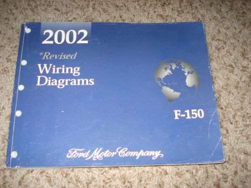 2002 ford f150 truck wiring diagrams service manual shop book original repair