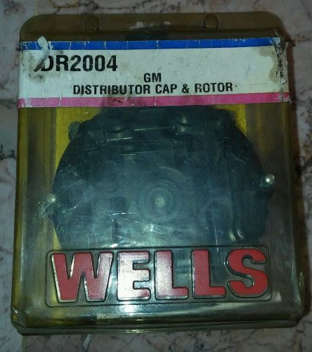 Distributor cap rotor kit fits various 1970's 1980's gm straight 6 and v6 engine