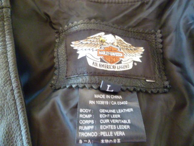 Harley Davidson Leather Vest Mens Large, US $99.99, image 3