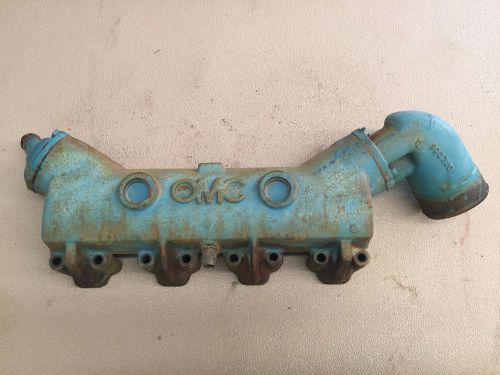 Omc stringer 175hp ford v-8 exhaust manifold p/n 980572